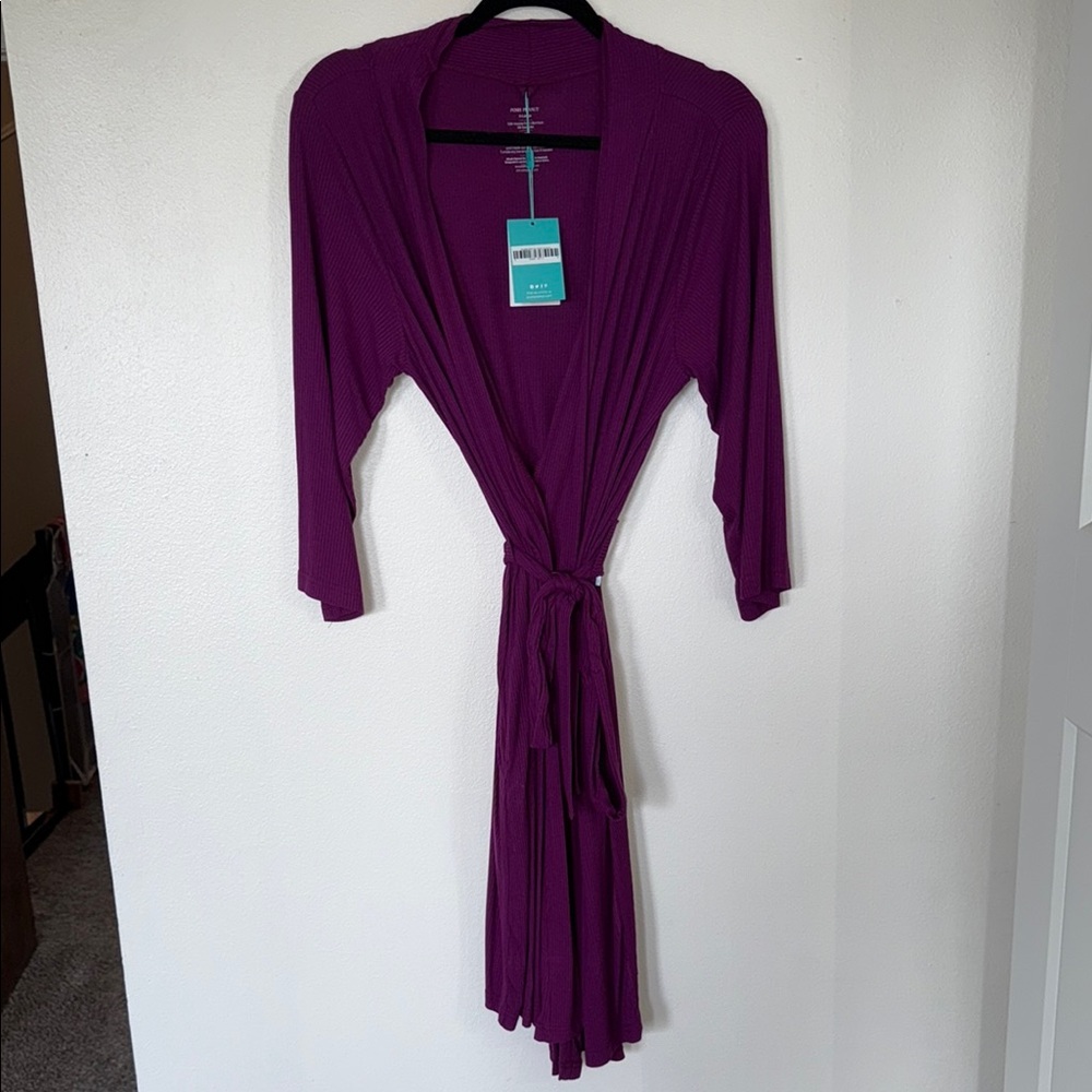 Posh Peanut Purple Robe Intimates Sleepwear